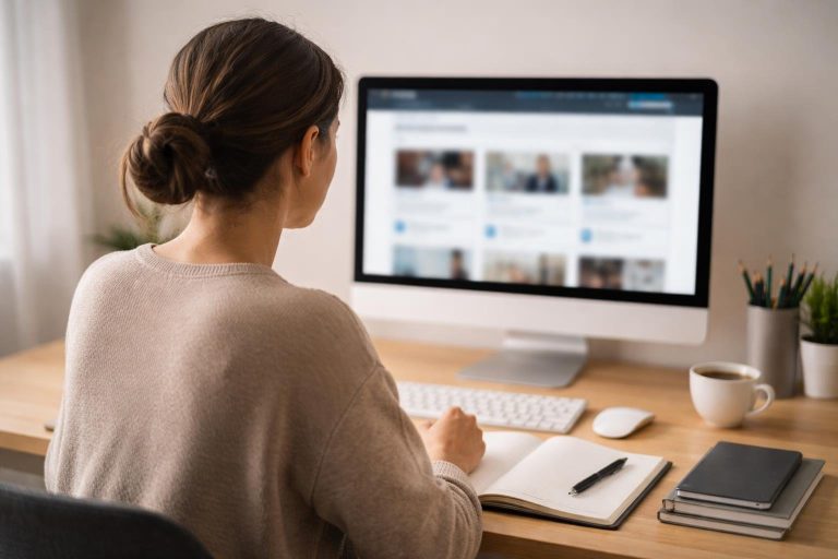 personne-ecran-ordinateur-bureau-minimaliste