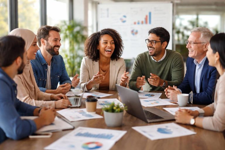 entrepreneurs-table-reunion-graphique-arriere-plan