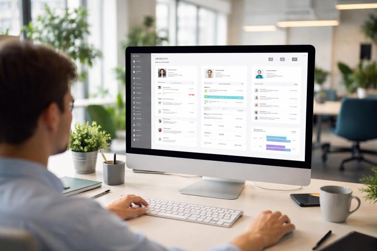 bureau-moderne-ecran-interface-personne