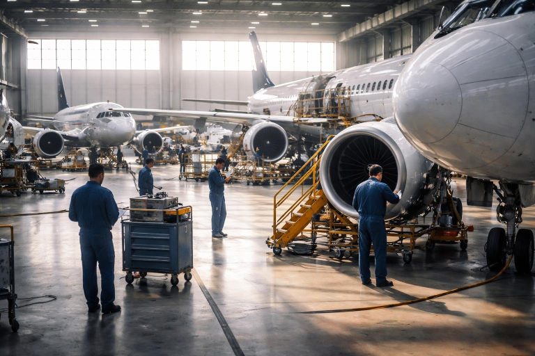 hangar-aeroport-maintenance-techniciens-aeronefs